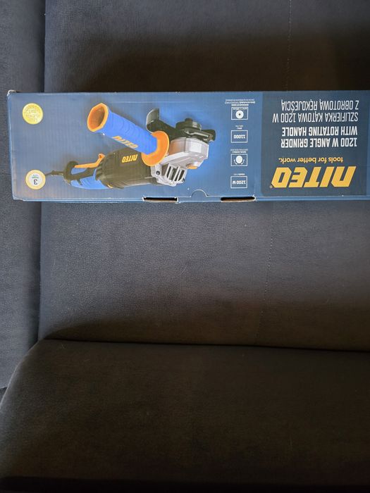 Szlifierka kątowa Niteo 1200W fabrycznie nowa.Gwarancja.