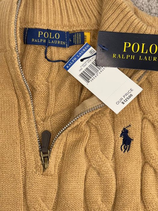 Светр Polo Ralph Lauren [ полузамок поло ральф ]