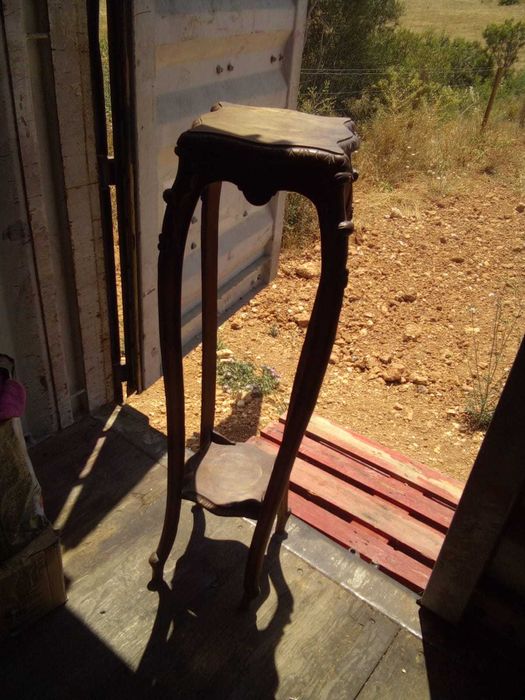 Mobiliário/Colunas Madeira séc XIX