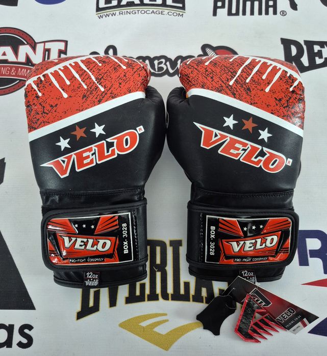 Velo Pro GelTech  12  Oz Оригінал Боксерські рукавиці з гелем Mma Мма