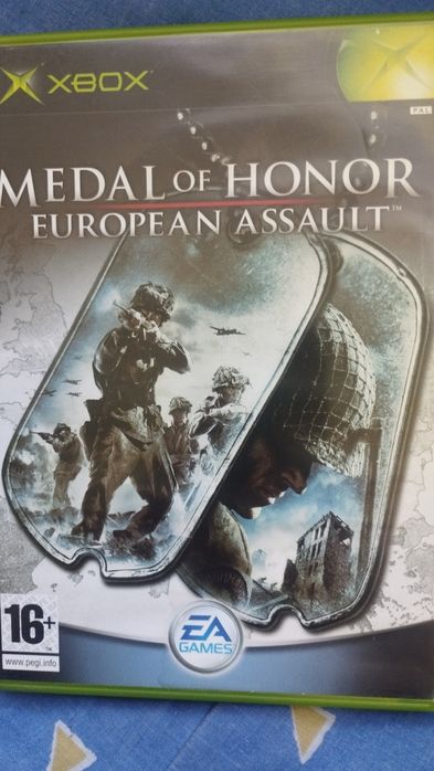 Medal of honor europen assault Xbox classics wyprzedaż własnej kolekcji