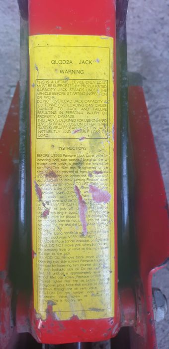 Podnośnik hydrauliczny lewarek żaba