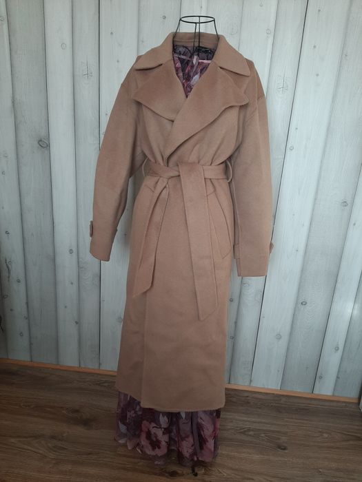 Welniany płaszcz MANGO rozm. XS