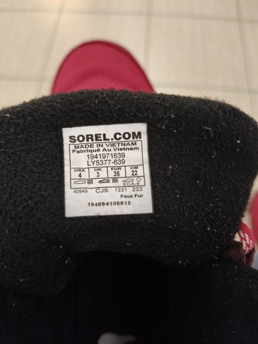 Buty zimowe rozmiar 35