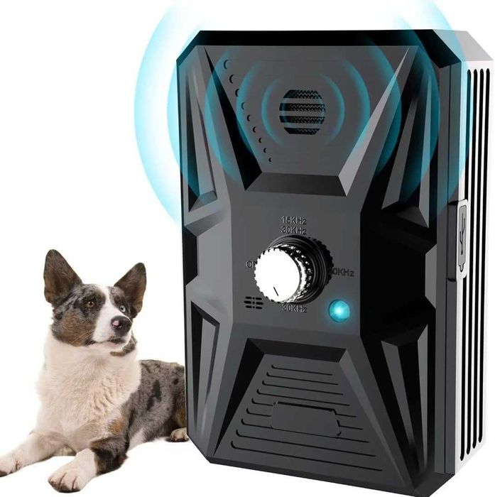 Ultradźwiękowe urządzenie antyszczekowe dla psa IPX4 USB 764