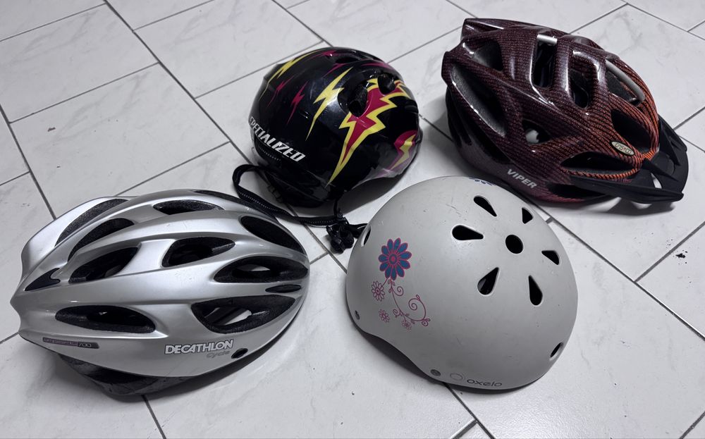 Capacetes crianca e adultos Specialised e outros