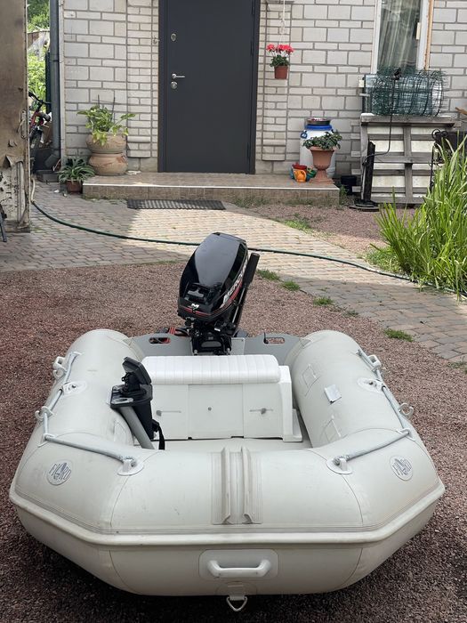 Надувная лодка Fiord Boat Jeannine 280М Mercury 15