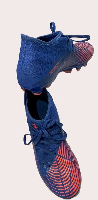 Adidas Predator azul/laranja