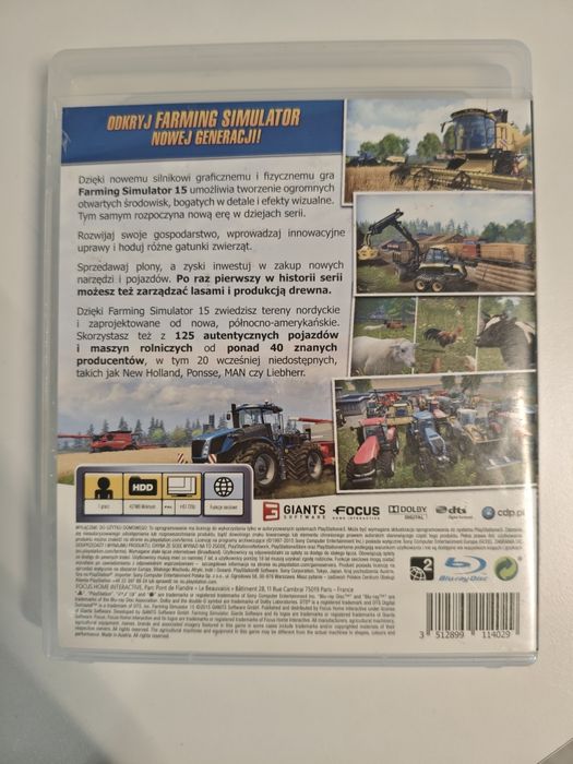 Gra Farming Simulator 15 PS3
