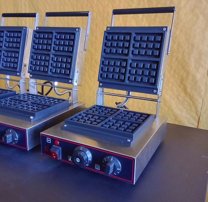Máquinas de Waffles Elétricas. Restauração