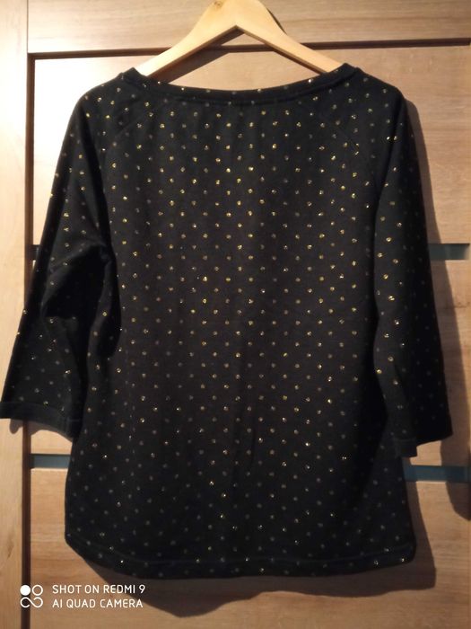 Czarny sweter 3/4 M