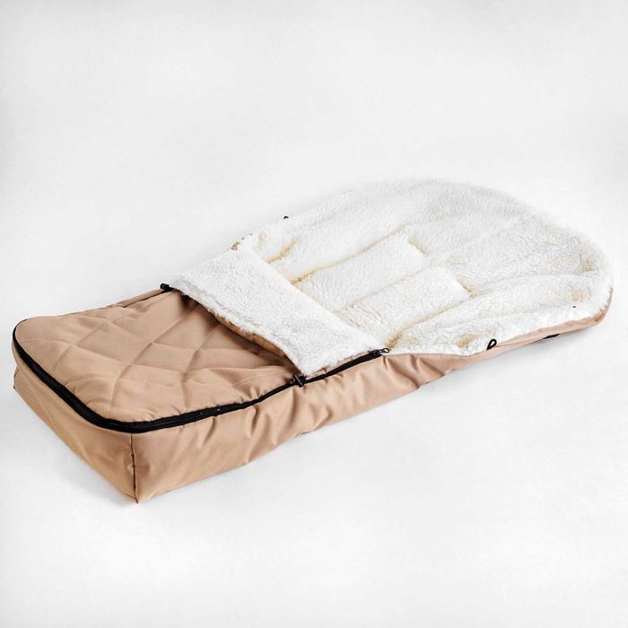 Конверт у візок зимовий спальник для коляски теплий з хутром дитячий