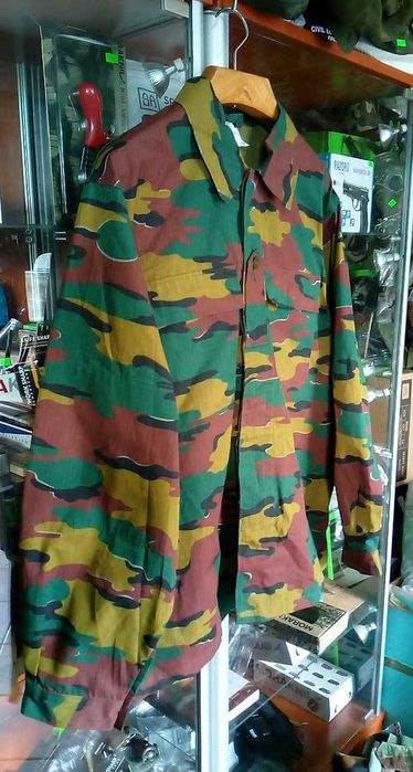 Bluza Armia Belgia Jigsaw camo ripstop r.XXL/S Unikat