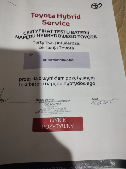 Sprzedam toyotę ch-r