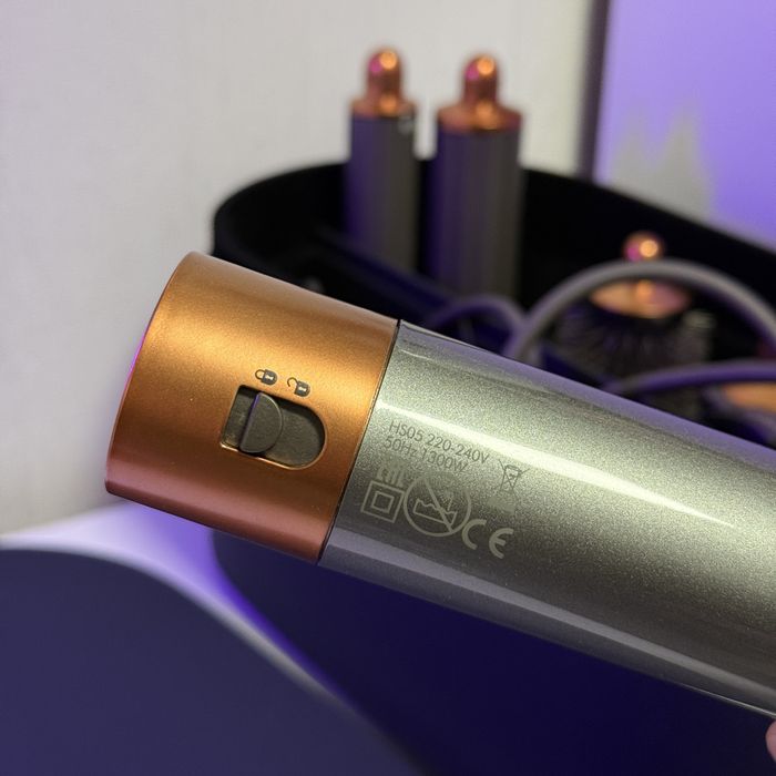 Dyson Airwrap Complete Long HS05, усі насадки, кейс