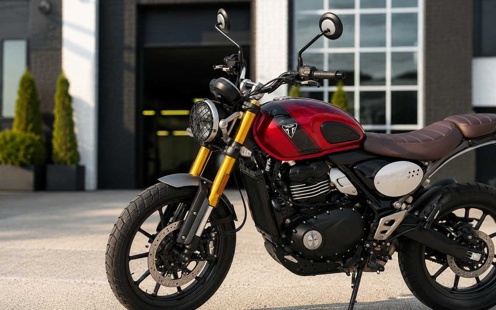 Triumph Scrambler 400 X 2024 рік, 2400 км пробігу
