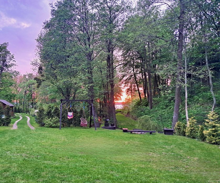 Domek nad jeziorem, jacuzzi ,rzeczka, Giżycko,Mazury, wolne terminy