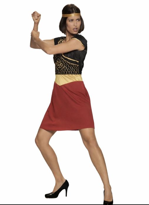 Nowy! Kostium Wojowniczka Gladiatorka Średniowiecze strój przebranie