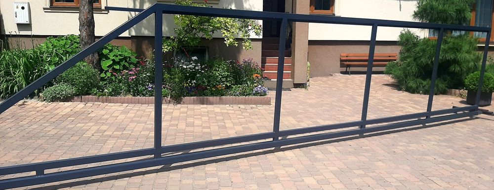 Brama Przesuwna 4-6m Ocynk Malowana Proszkowo Cała Polska Montaż