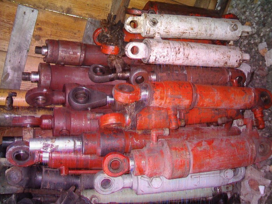 Siłownik hydrauliczny do łuparki rębak prasa podpora