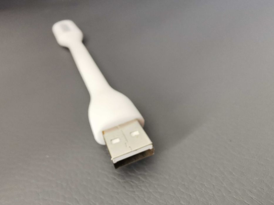 Lampka USB silikonowa - Biała