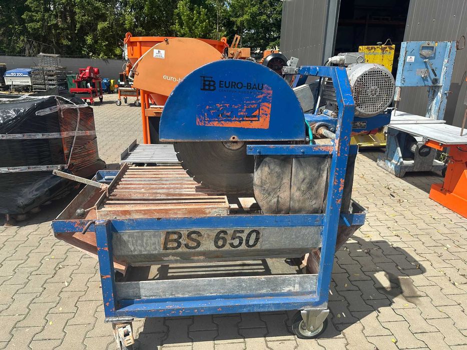 Piła przecinarka GOLZ BS 650 cegieł bloczków pustaków silki JUMBO 43