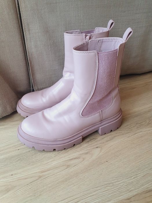 Buty damskie  za kostkę ZARA