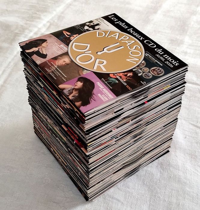 Les Plus Beaux CD du Mois - Lote de 66 CDs da revista Diapason