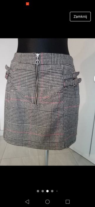 Piękna spódnica w pepitke