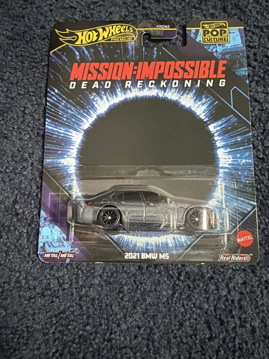 Hot wheels premium 2021 bmw m5 mission impossible