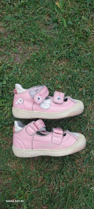 Buty buciki rozmiar 19 skóra piękne