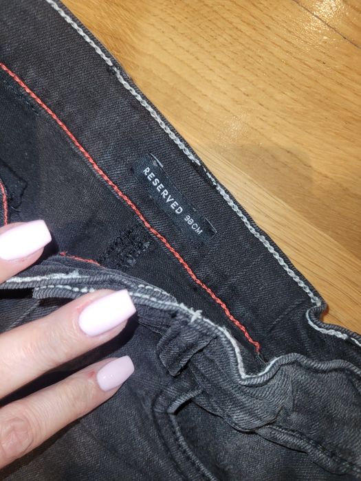 Spodnie rurki jeansy baggy 98 zara Reserved