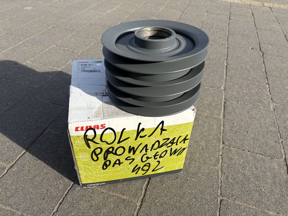 Oryginalna rolka prowadząca pas główny bębna bęben rotor rotora CLAAS JAGUAR
