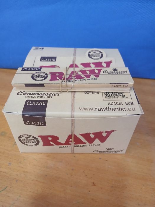 Caixa Mortalhas Raw c/filtro