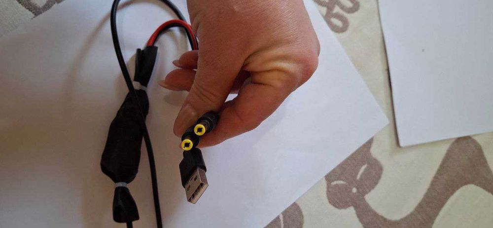 Кабель USB -> DC