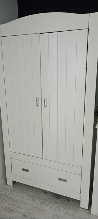 Zestaw Szafa i regał biała Belloma 2 szt