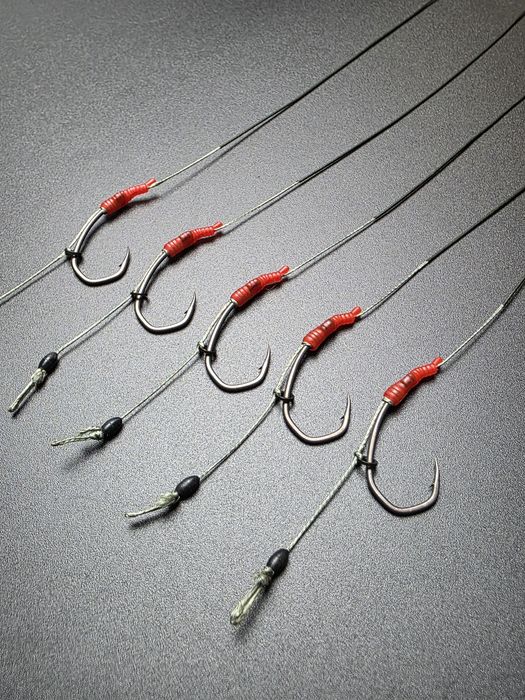 5 x Blow Back Rig #4 Claw Long Shank Dazzlers