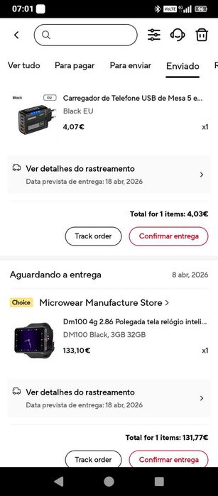 Smartwatch grande