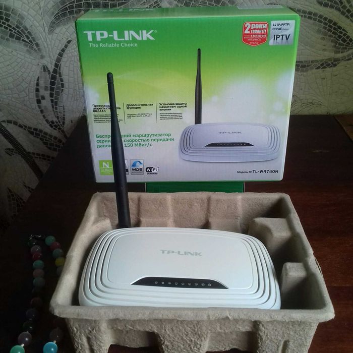 TP-Link TL-WR740N | Wi-Fi роутер для дома, прошивки, репитера. Рабочий