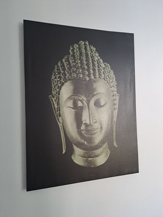 Quadro cabeça Buda