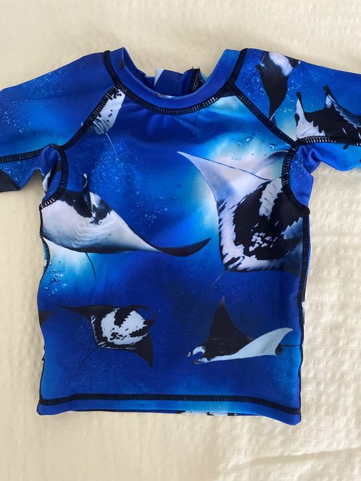 Blusa de praia 1 a 2 anos MOLO