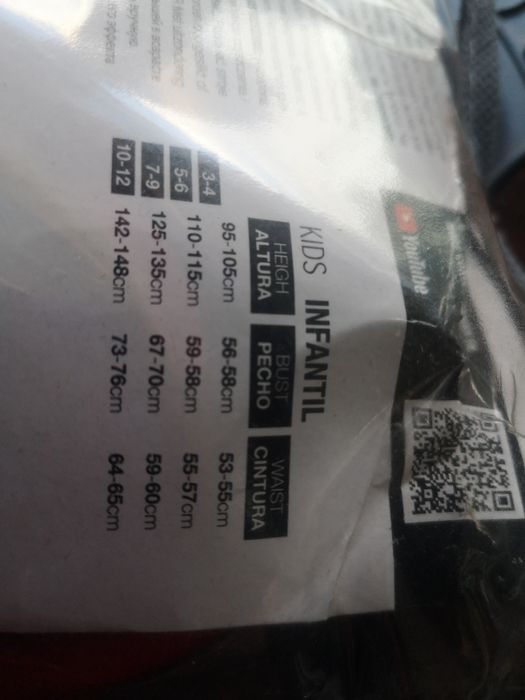 Strój, przebranie, papuga 10-12 lat