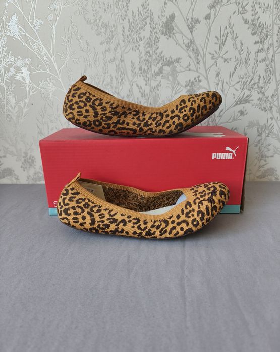 Nowe baleriny Puma Leopard rozmiar 37