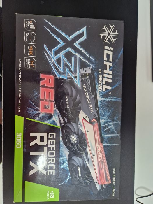 Placa Gráfica RTX 3060 12GB INNO3D ICHILL X3 RED