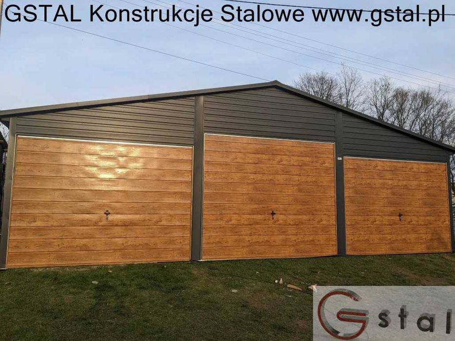 garaż blaszany hala wiata 9x6 8x6 10x6 9x7 12x6 automat profil ocynk