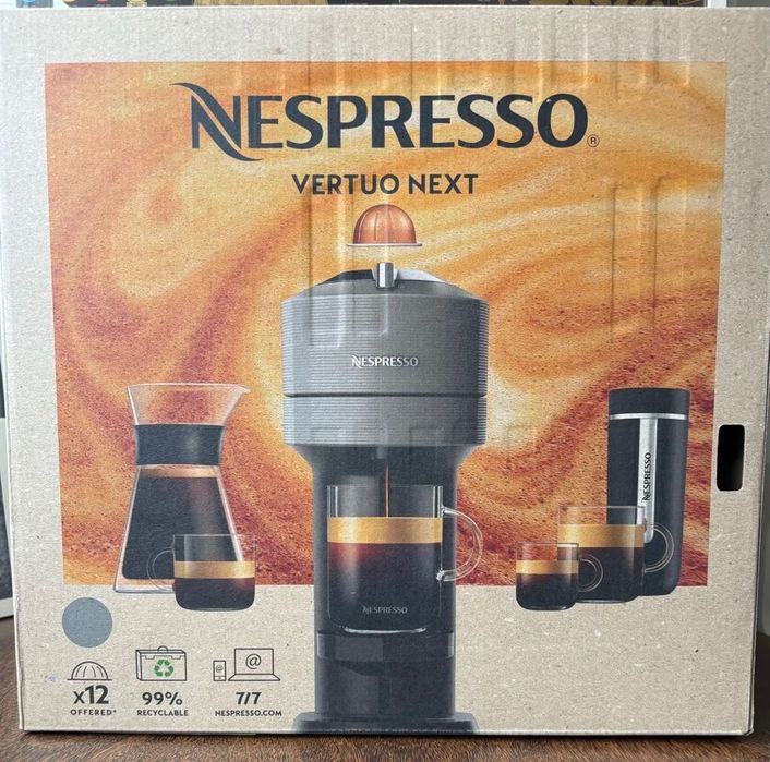 Nespresso vertuo next D dark grey nova