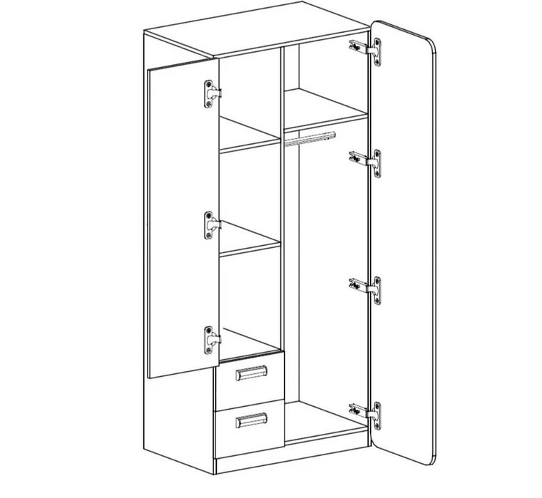 Szafa system Lorento