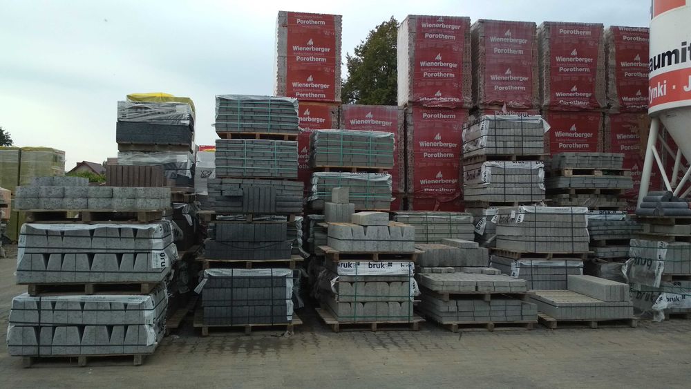 Obrzeże Betonowe Chodnikowe 6x20x100cm Krawężnik