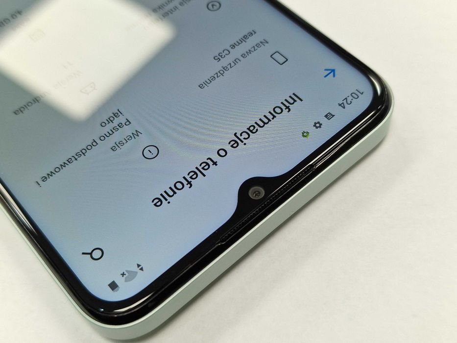 Realme C35 Dual SIM/ 4GB/ 128GB/ Zielony/ Grade A + ładowarka