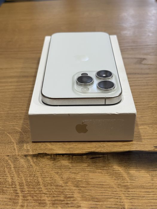 iPhone 15 Pro White Titanium 128gb Neverlock SIM+eSIM